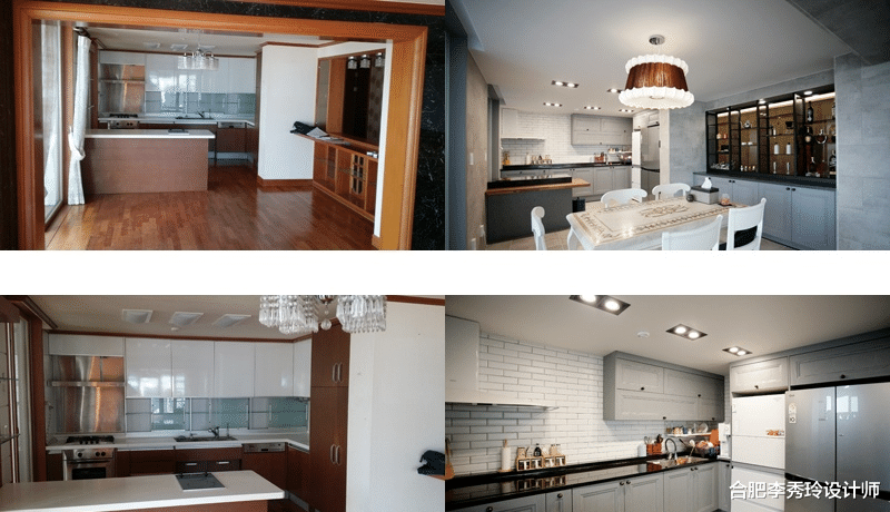 190㎡平层晒出前后对比图，如今复古高级，跟“土味风”毫不沾边