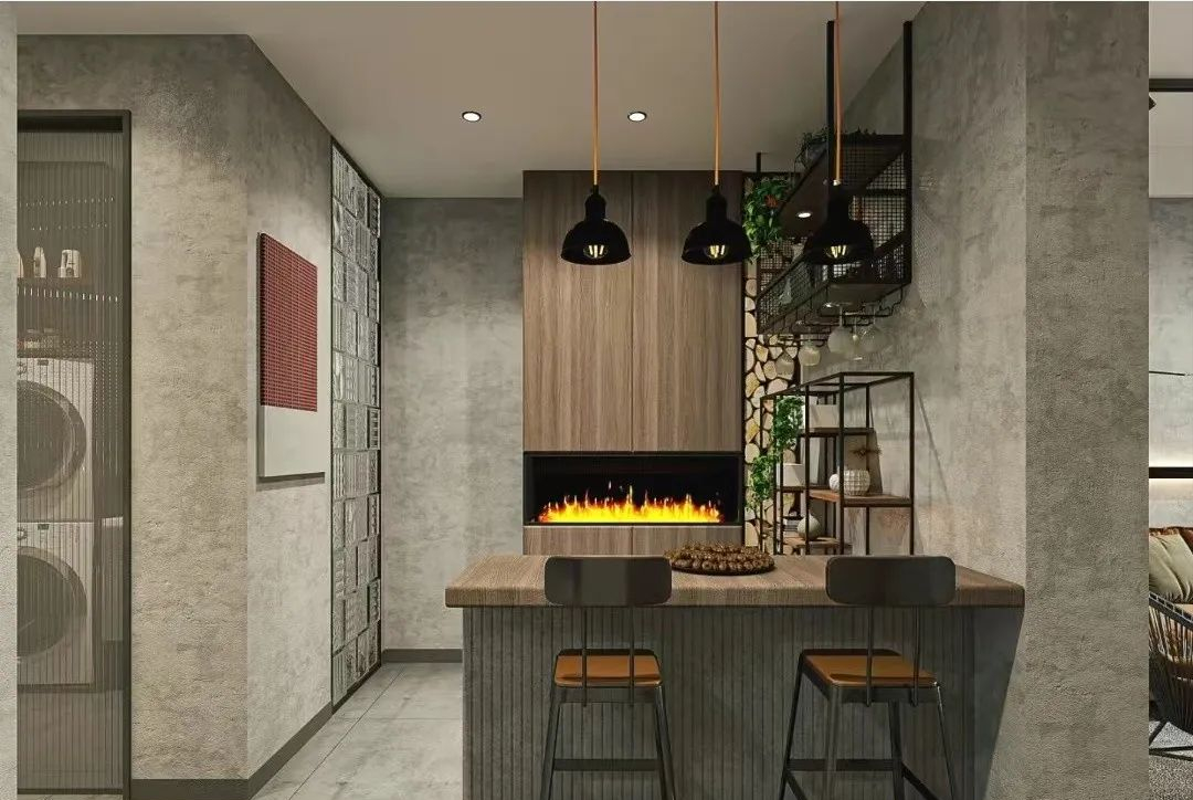 78m2工业风,粗犷外表下藏着时尚心机!