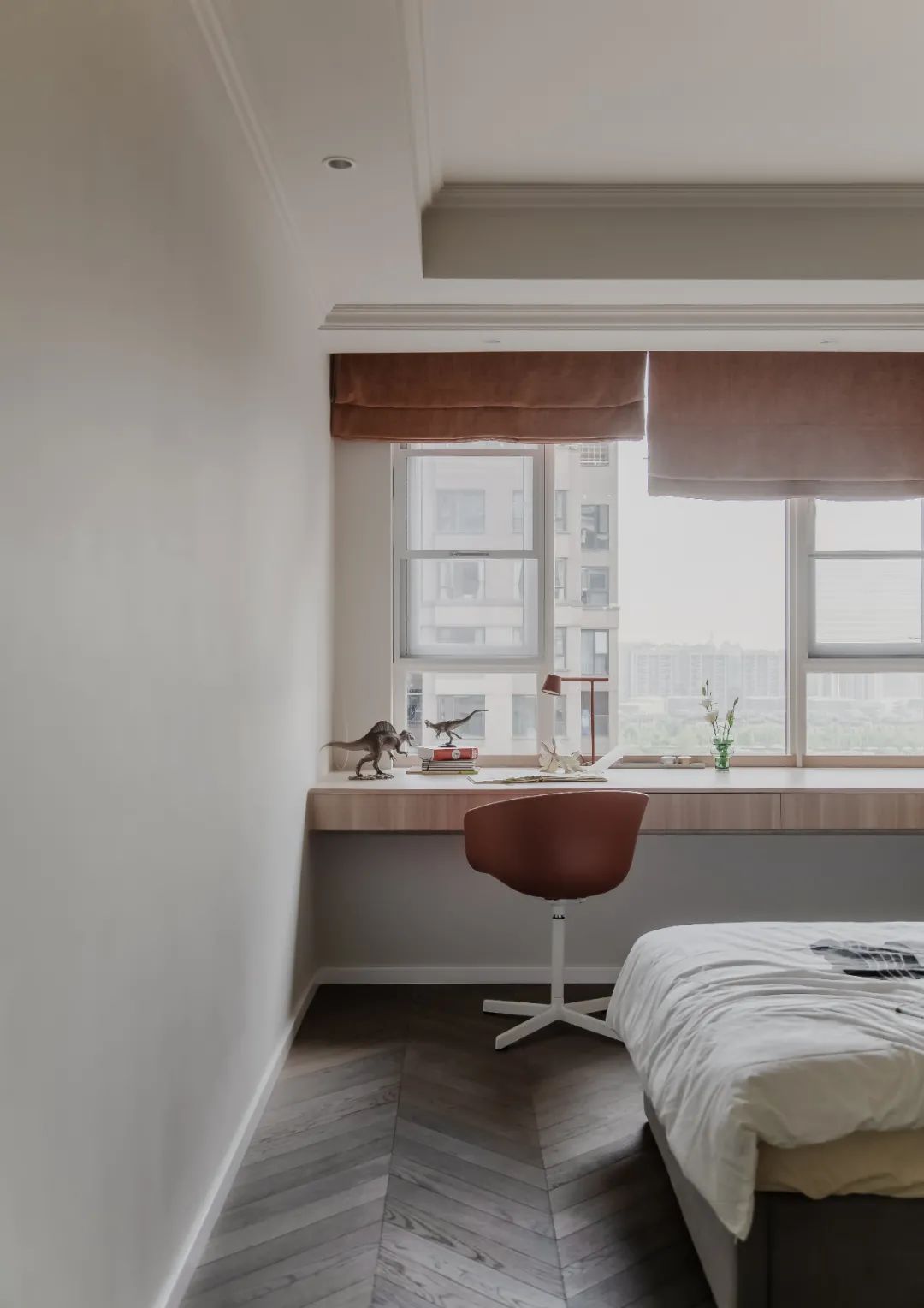 菡萏怡景装饰 | 墨绿色最强的复古空间渲染色调!演绎着经典的生活韵律……