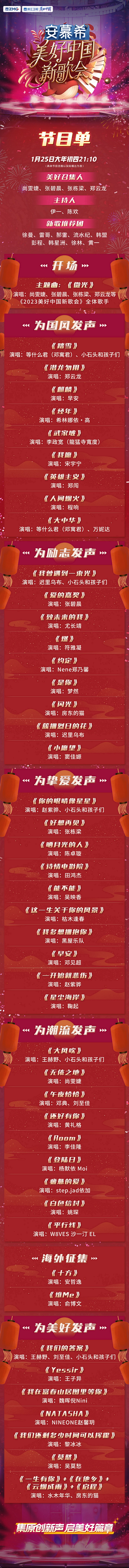 2023美好中国新歌会|次元壁破了!《2023美好中国新歌会》水木年华房东的猫合作引回忆杀!