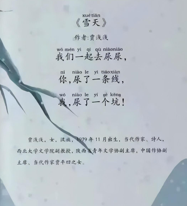 贾浅浅事件出现反转,3首诗跟她无关,辟谣同时还打脸了某些专家