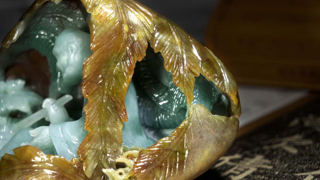 |翡翠·怀素书蕉|一个没钱买纸的僧人却靠自“种纸”练成一代草圣