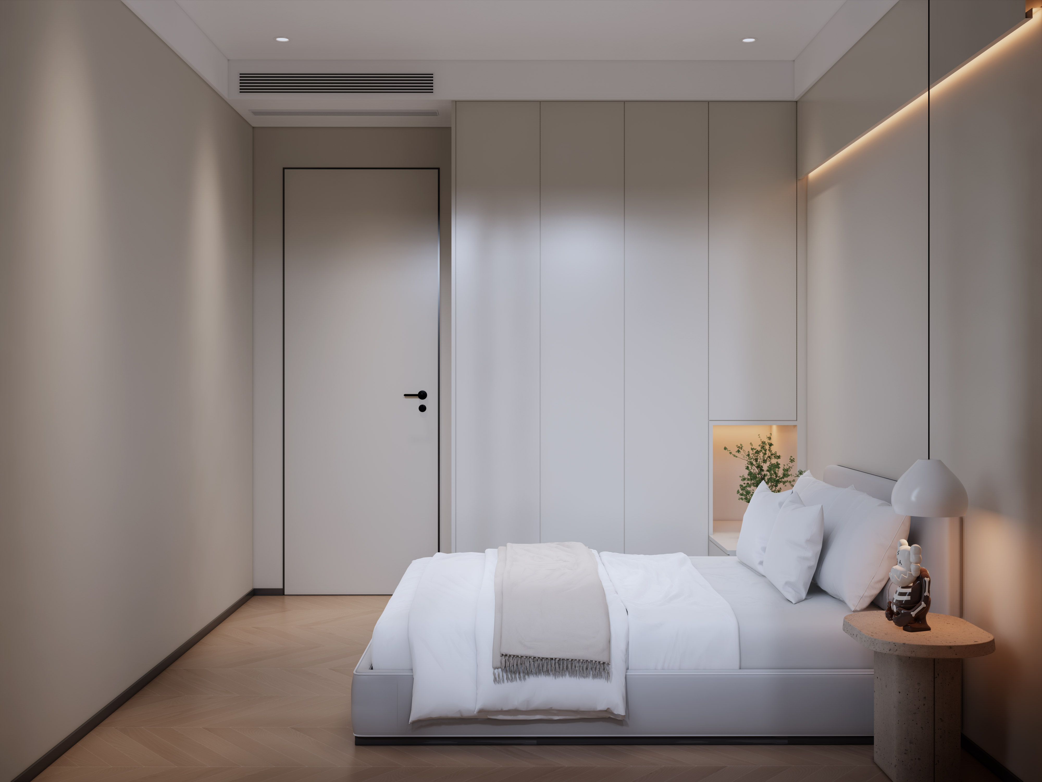 151㎡ 现代奶油风,一隅安宁