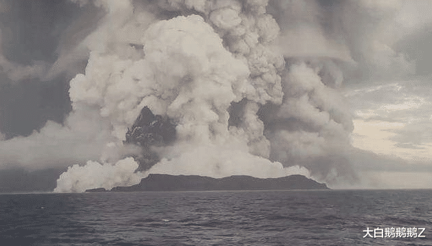 海底火山爆发，声势似千枚原子弹爆发，这场天灾让人为汤加担忧