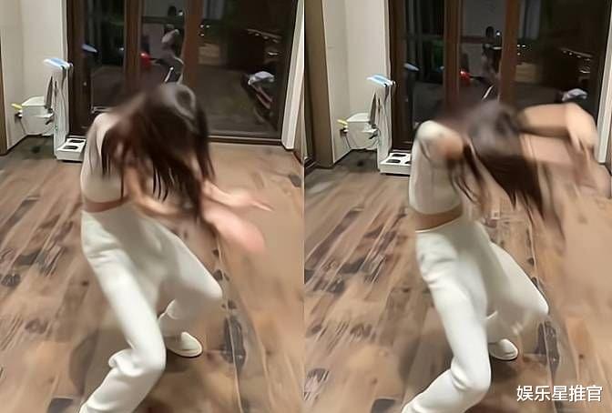 金晨|金晨在家中做运动，动作太豪放引起热议，网友质疑绝对喝醉了