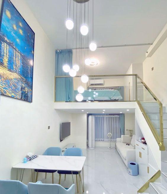 二层做挑空床,聪明人都会加个防护墙!颜值高不说,还有安全感