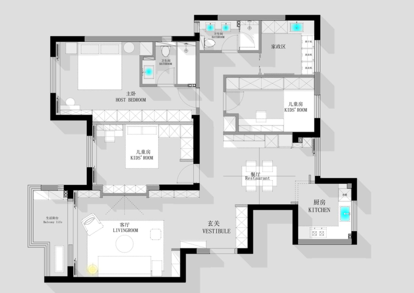 入住后,才发现断舍离不实用!二次改造时,她直接打满柜子