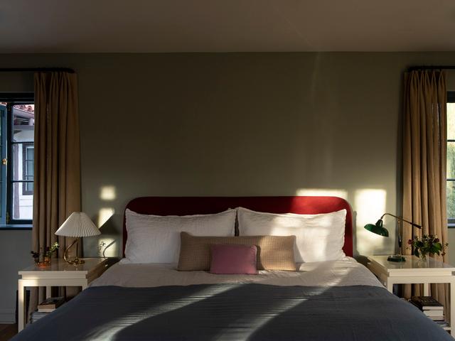 50阿姨改造的传统住宅,拱形元素,复古色彩及家具,气质非凡