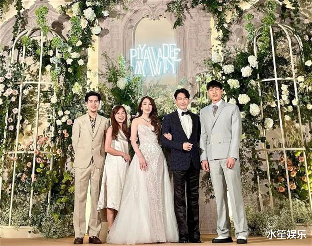 颁奖礼|泰国3台继承人Tu大婚，身穿1亿铢顶级钻石婚纱，现场堪比颁奖礼