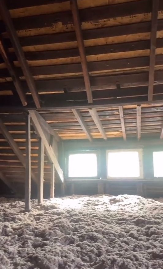 外国夫妇搬进一房子,住了不久,发现墙后面还藏着一个房间