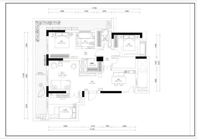 120㎡现代极简,低调灰色的空间,文艺时尚的软饰,设计很高级
