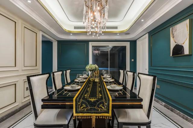 206㎡现代轻奢，华丽的高级质感，优雅的舒适空间