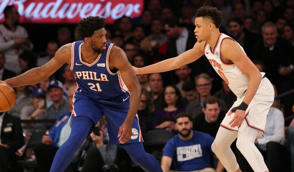 76人队|NBA：尼克斯vs76人 后者状态相当不错，本场看好哈登发挥