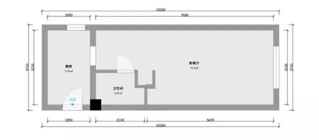 上海95后妹子自己装修30㎡小户型,榻榻米+谷仓门,空间大颜值高