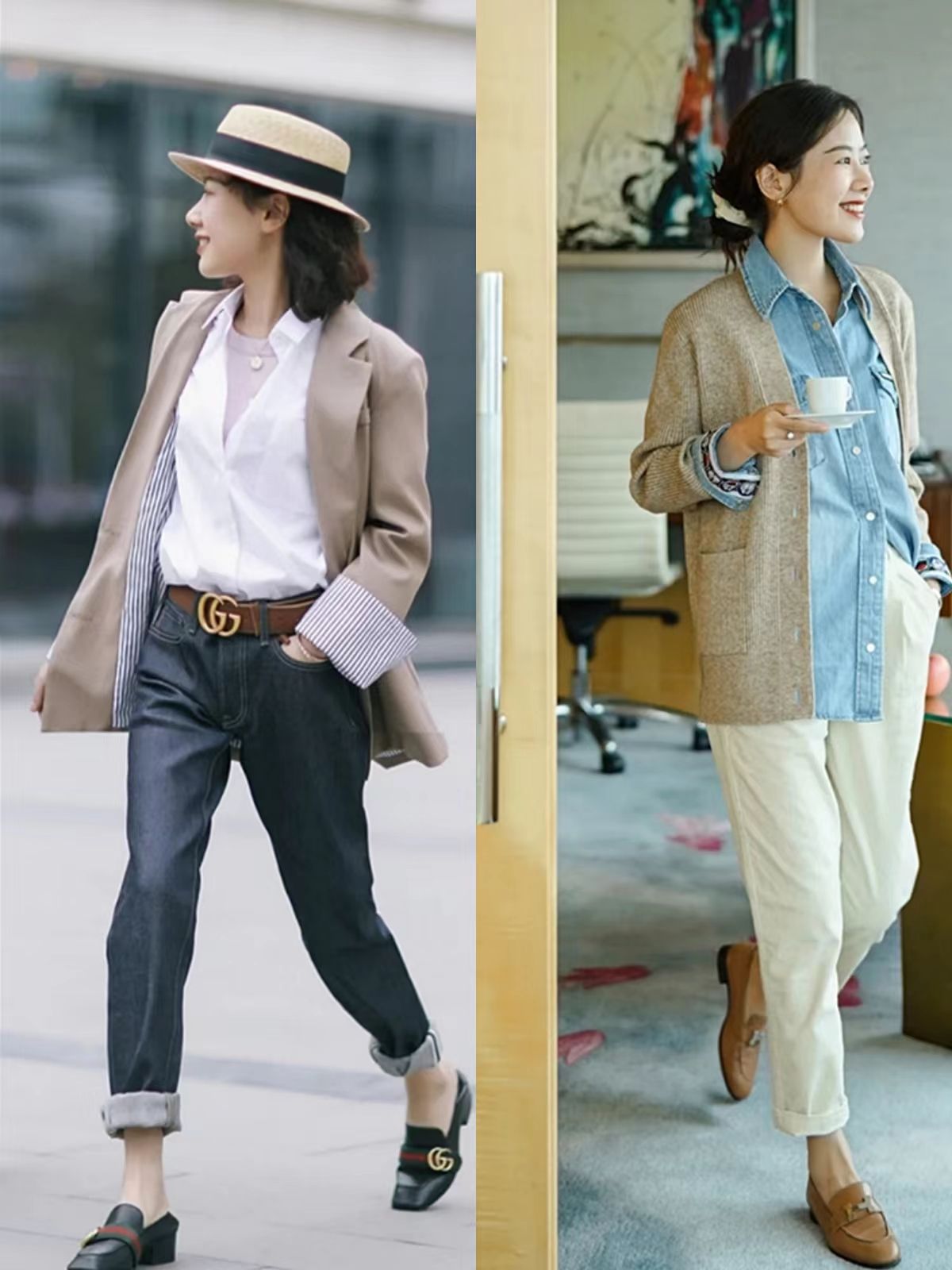 九分裤+乐福鞋，迷笛裙+球鞋，才是今夏最时髦的“炸街”搭法