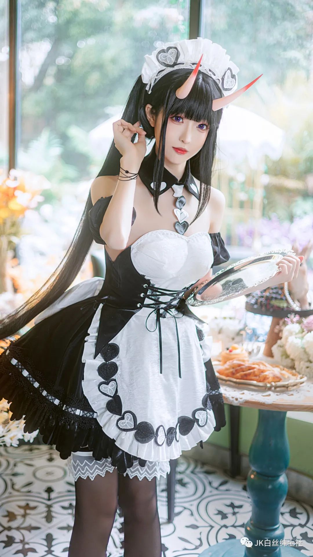 碧蓝航线|cos：碧蓝航线女仆?能代cos正片@南宫
