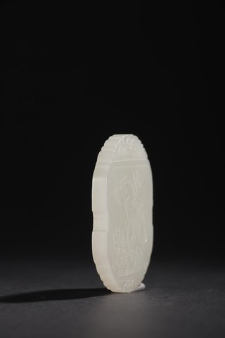 和田玉籽料|清-和田玉籽料“一路连科”挂牌