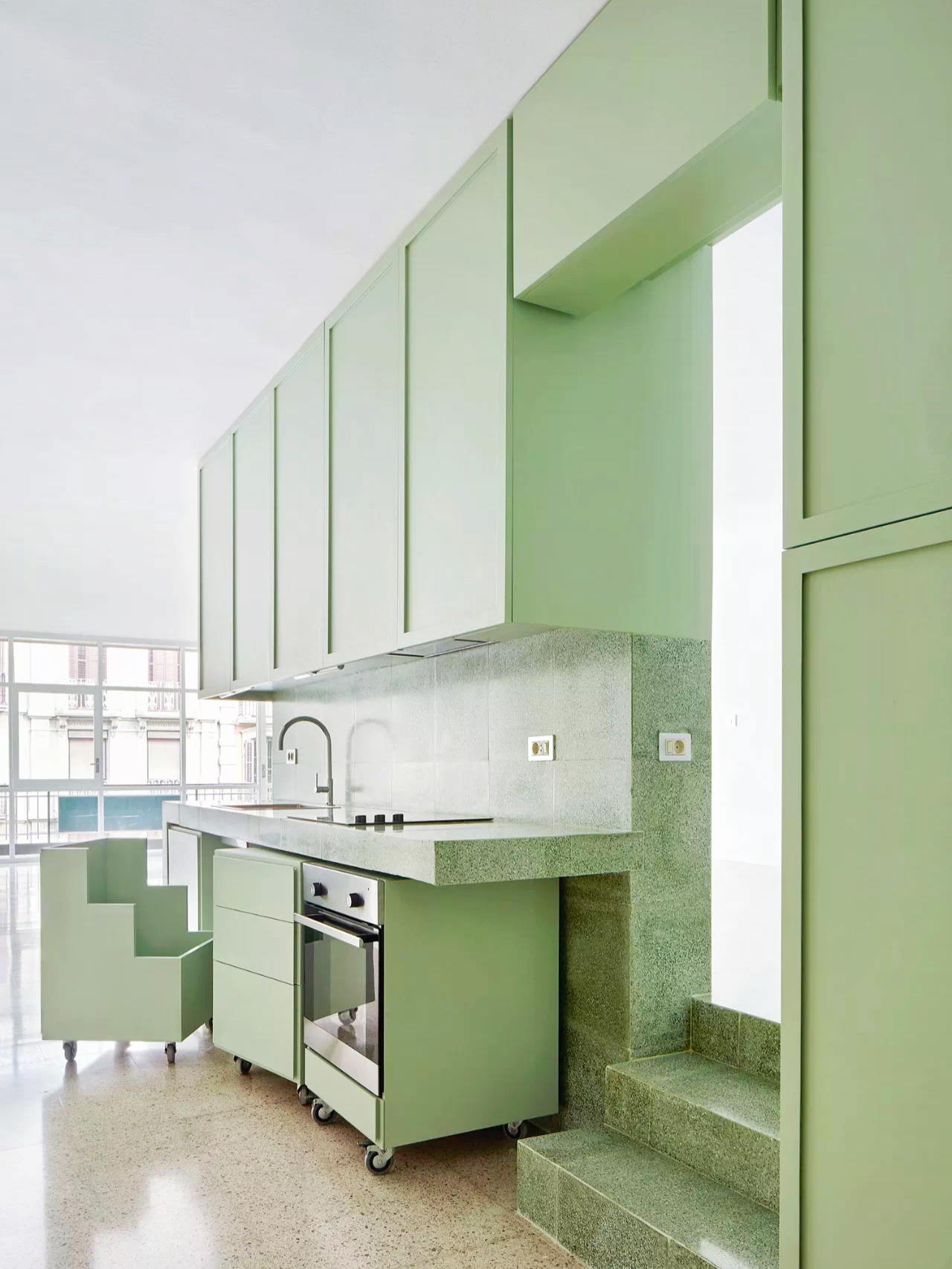 意式橱柜的4种设计方式,打开秘笈学极简!