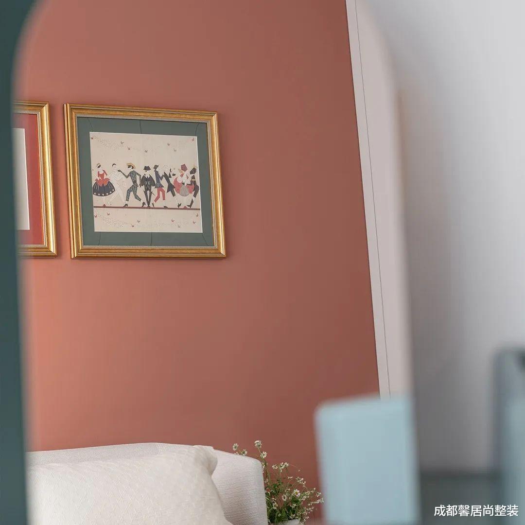 125平简约风,让人眼前一亮的绿色系,光是玄关就美爆了