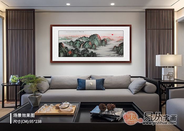 不同空间的家庭装饰画搭配，了解一下