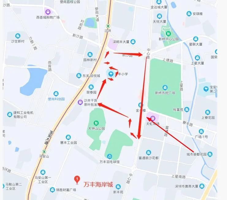 海口|海岸城操盘的沙井万丰社区旧村要改造了,11号线沙井地铁站,拾悦城的隔壁!