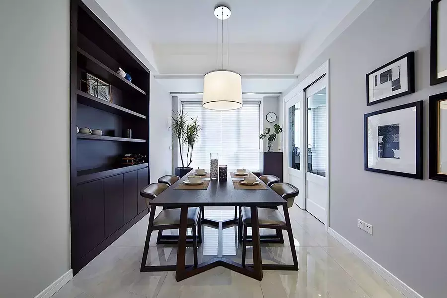 139㎡三居室,一进门就被玄关惊艳到,上档次真漂亮!