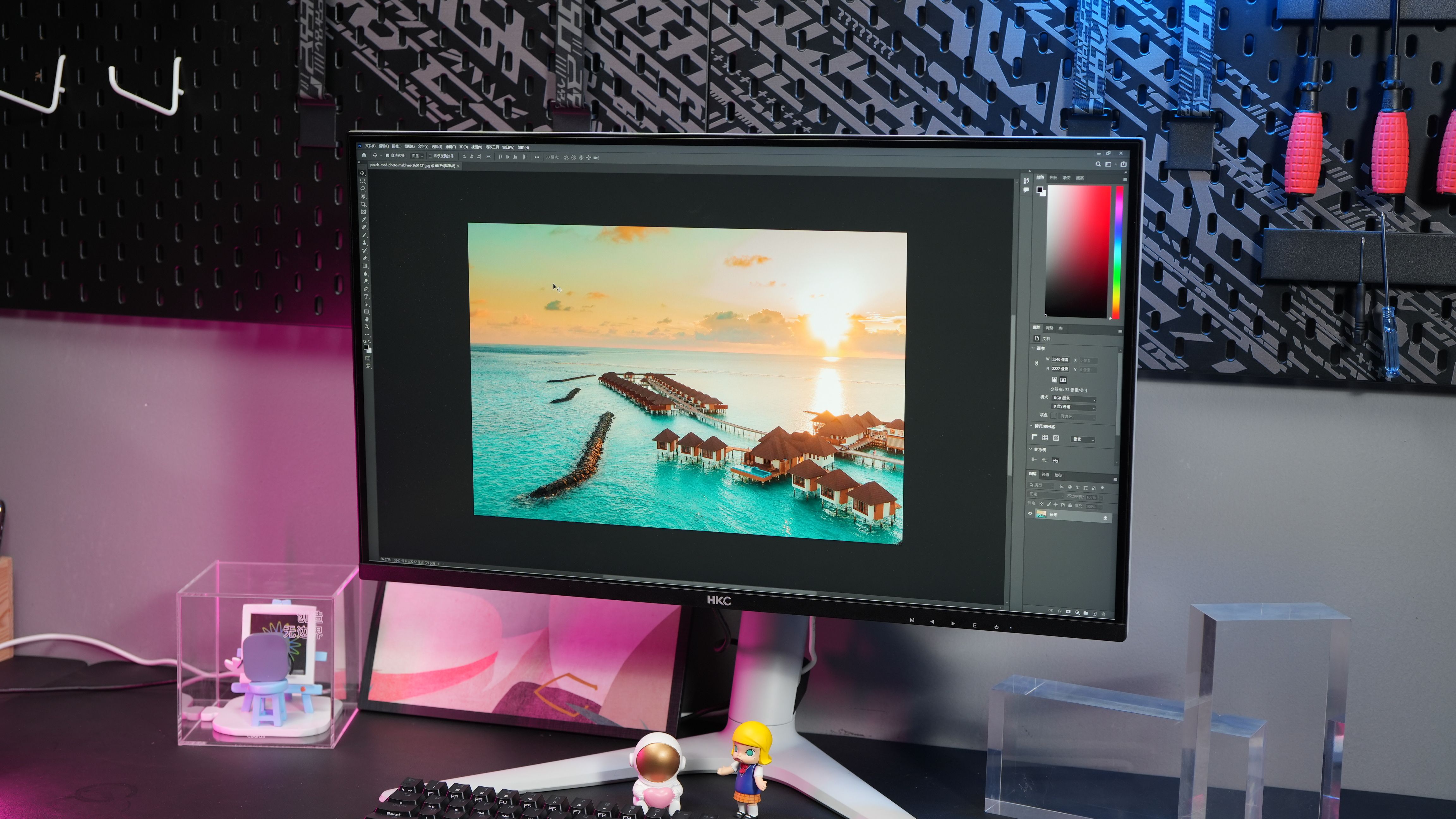 显示器|HKC MiniLED显示器4999,表现到底如何?