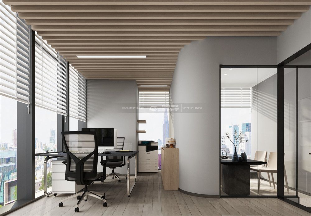 龙之谷世界|【幸福金芒果】昆明华润悦府100㎡，现代风格公装案例分享！