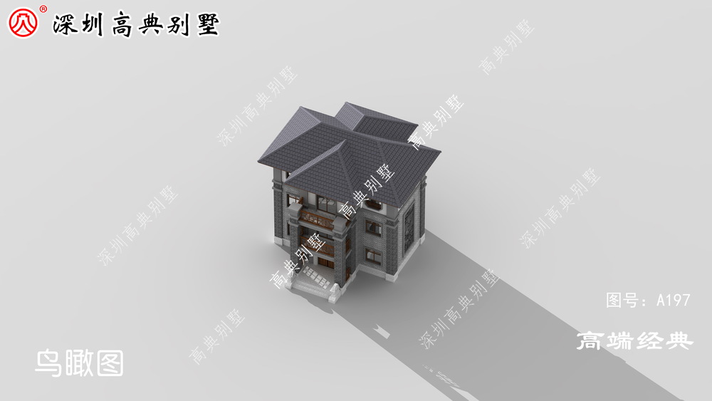 新中式三层别墅,结合现代户型元素,更注重生活体验感