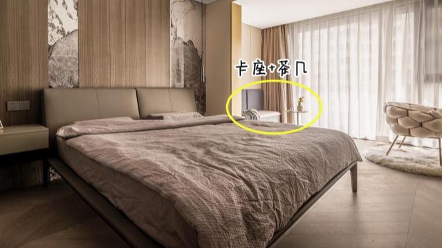 卧室带阳台多幸福,一头装储物柜,一头做化妆间,感觉多赚5㎡!