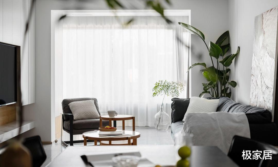 开放式的厨房设计,打通阻碍,让三代人更好的交流互动