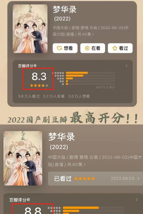 迪丽热巴|看了14集《梦华录》，发现演技不能比较，因为优劣之间一目了然