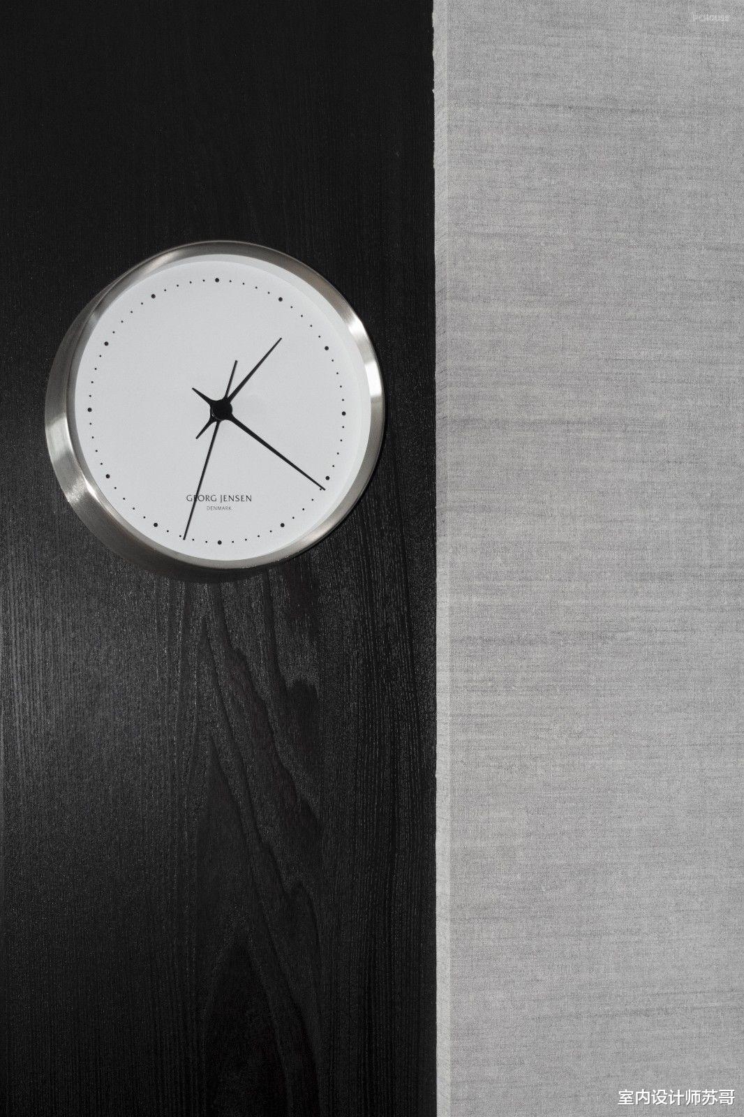 以黑色为主题的三居室,让生活回归本真,这么个性的家真美!