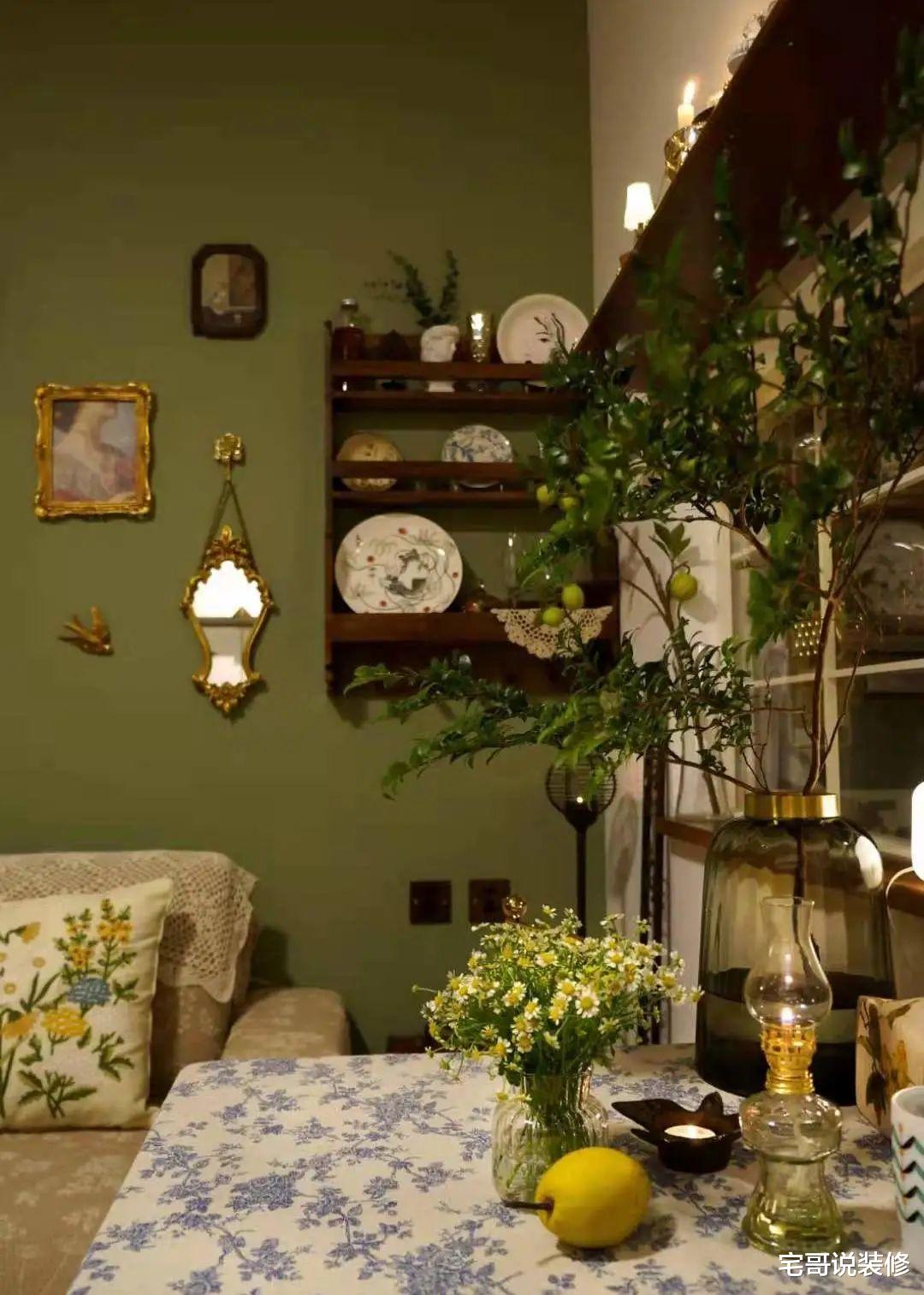 成都29岁小姐姐的家,虽然只有38㎡,但装修优雅复古,格调十足!