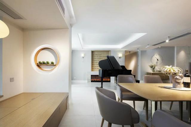 300㎡现代大平层,精致、清新、舒适,住起来很舒服