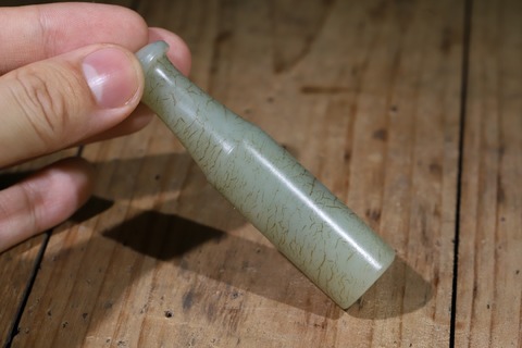 |舊藏和田玉“烟咀”