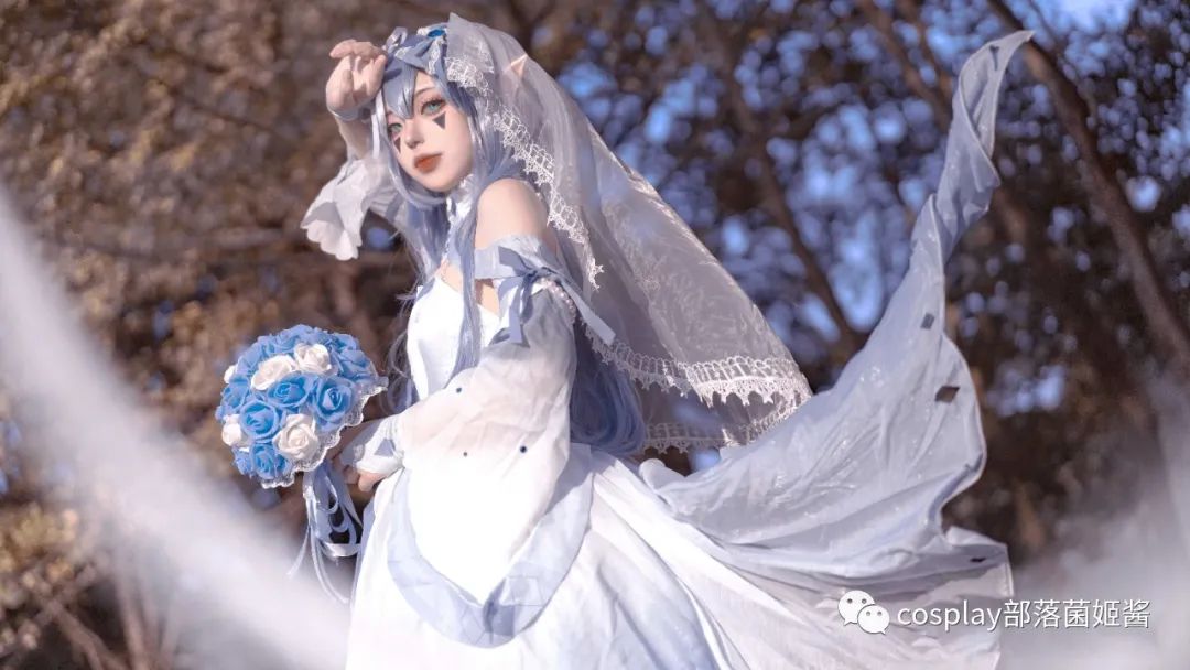 凹凸世界|cos：凹凸世界花嫁安莉洁cos正片@药丸