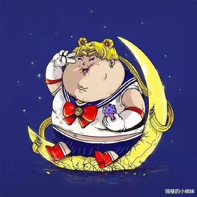 毒液|当你喜欢的动漫人物“发福”了，你还能认得出吗？