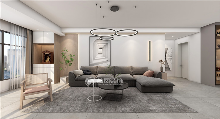 现代简约设计风格,家是心灵的港湾。