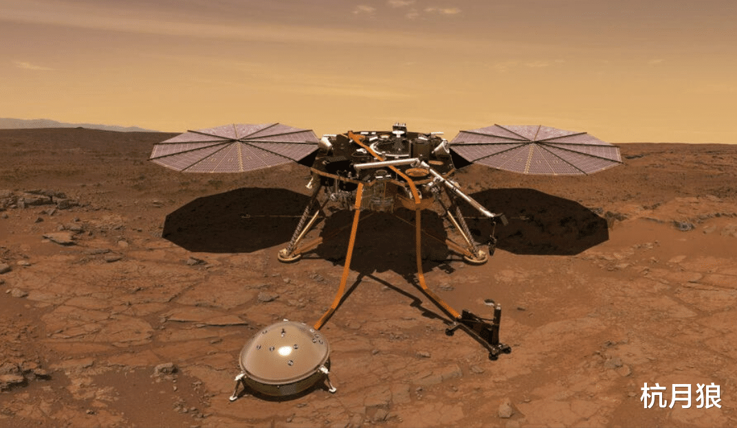 NASA火星探测器“洞察号”着陆点，深度300米以下可能没有水冰