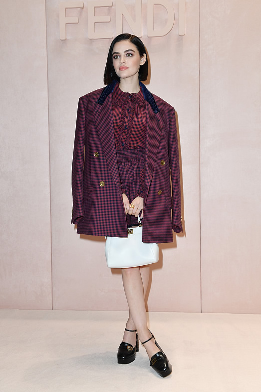 刘诗诗|刘诗诗穿西装就很好,时尚干练很优雅,超有型