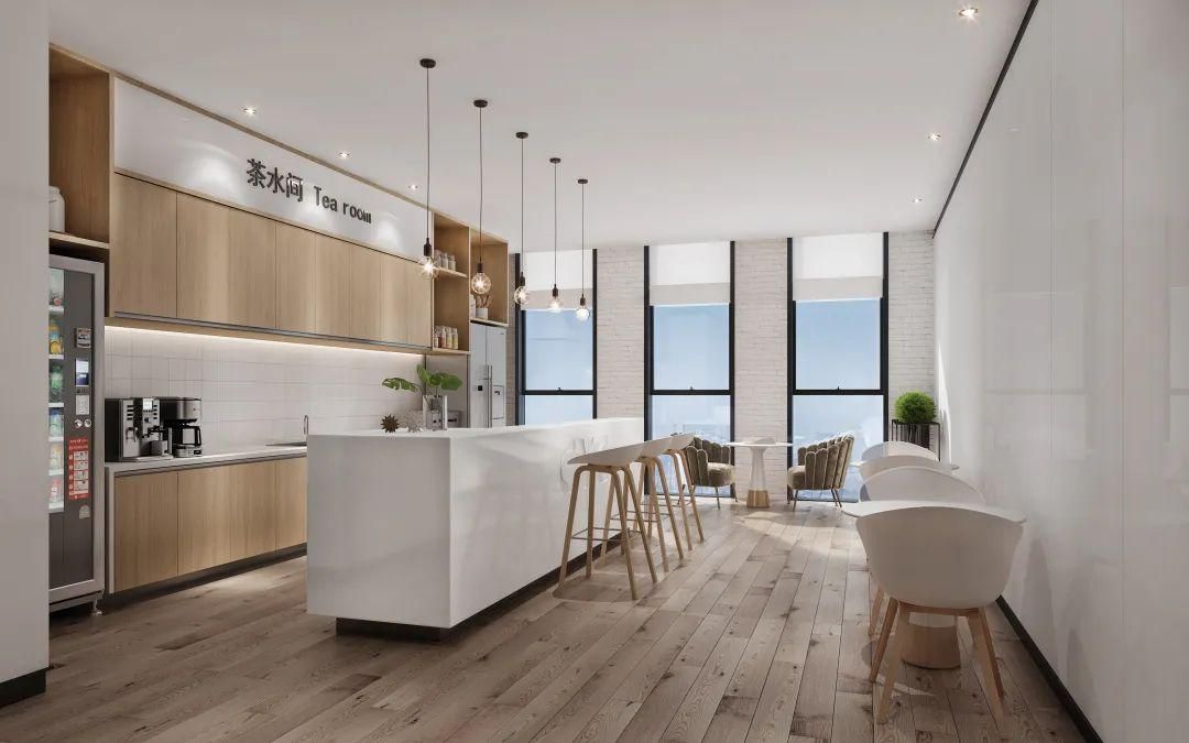 中国500强企业科技园研发楼装修设计-广东珠海园区