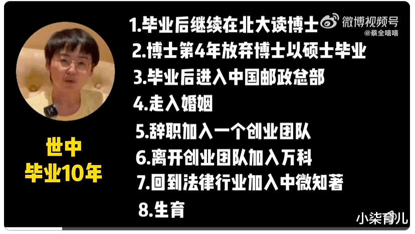 创业|wenno: 北大女生毕业10年现状：有人频繁换工作、有人还没生娃