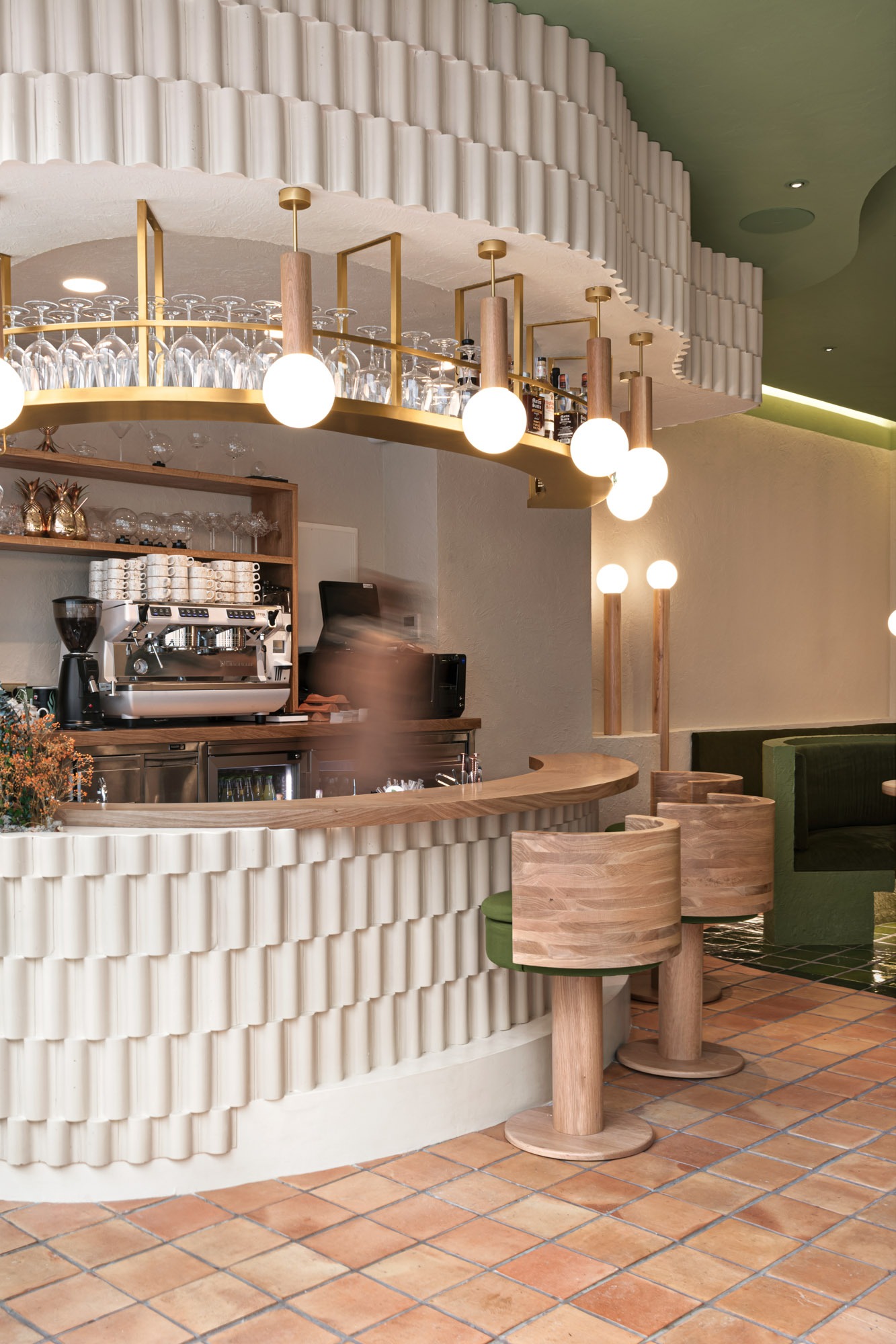 案例分享丨“抹茶绿”餐厅