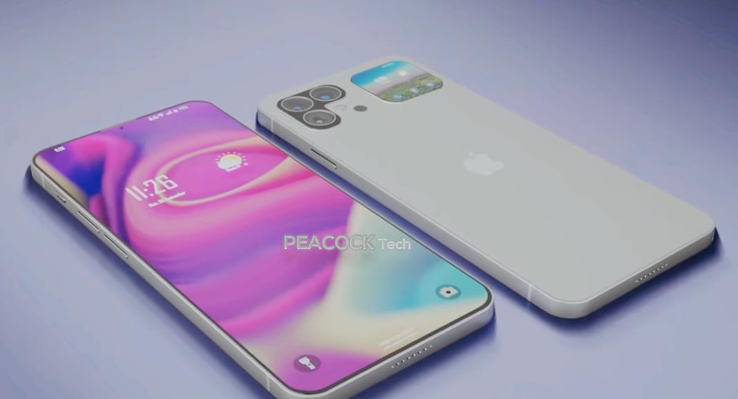 iPhone|iPhone15Pro渲染图:“L”形相机+矩形副屏,搭载M1让性能飞驰