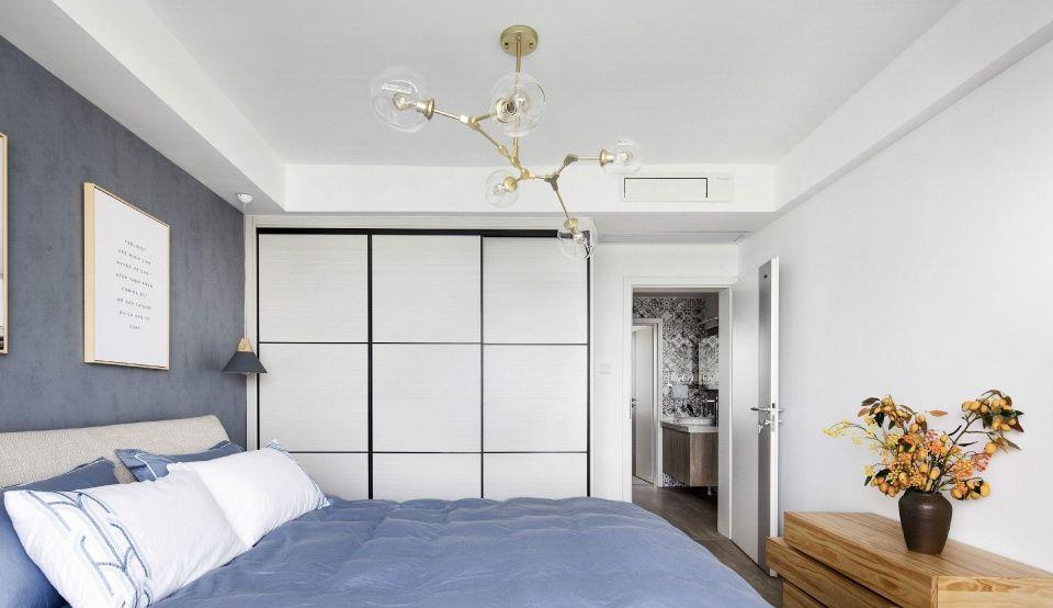 12万装122㎡三居北欧风,水泥背景墙个性十足,闺蜜都夸好洋气!