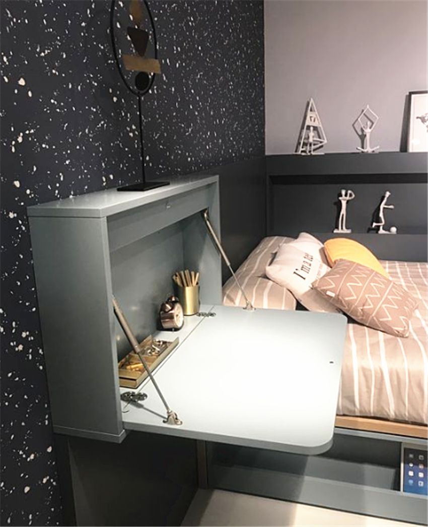 卧室放床头柜早out了!现在流行这4种设计,不但美观还很实用