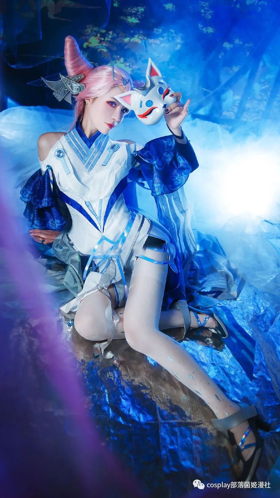 |cos：王者荣耀貂蝉猫影幻舞cos正片@淼唯