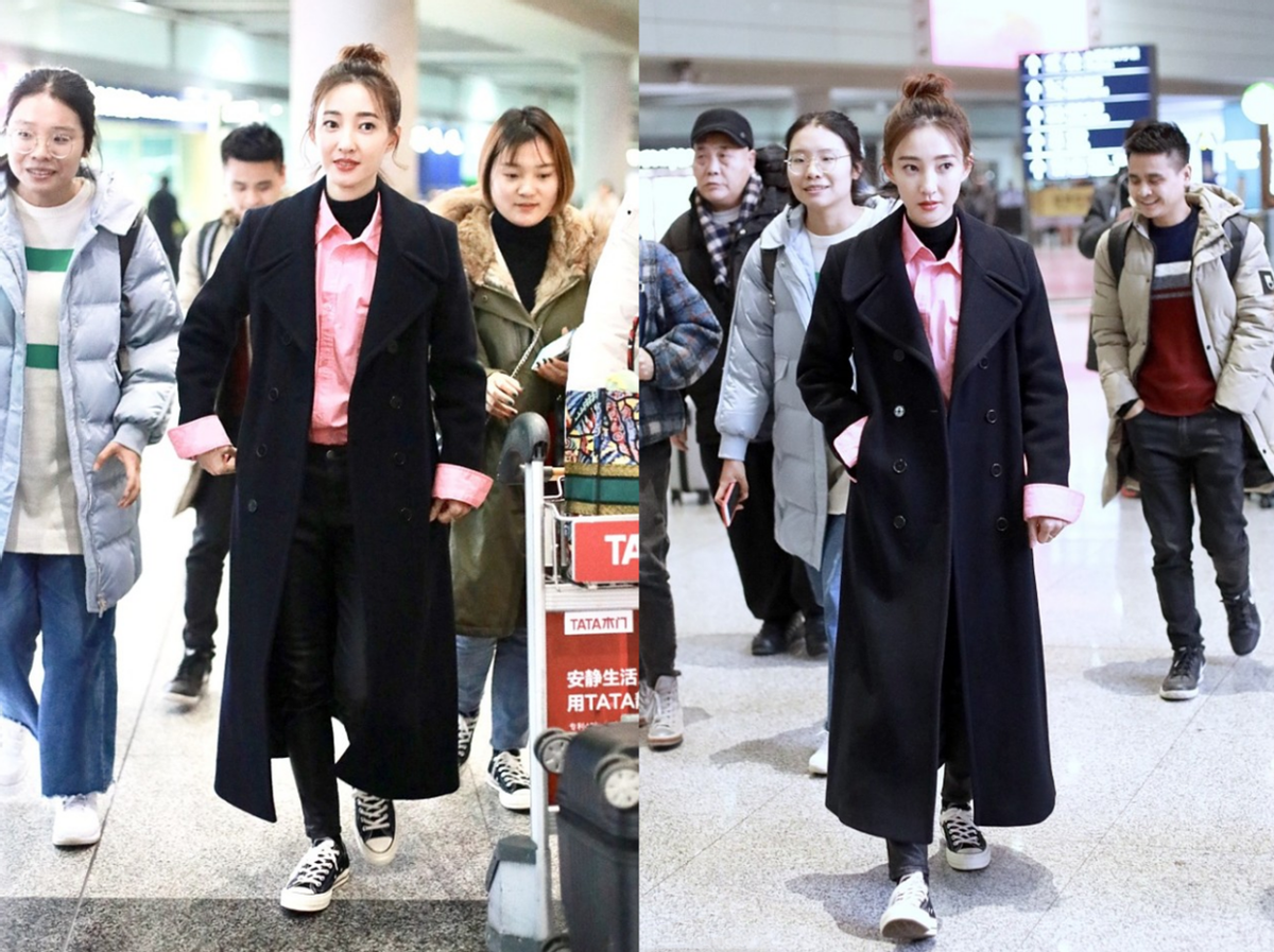 江南征|王丽坤也是一个标致美人，年纪大了穿粉色却不违和，相反更温柔了