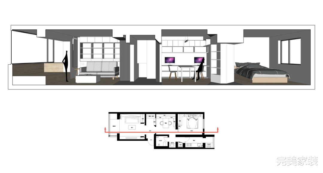 享受重叠空间的魅力,突破空间的框架,让生活充满未来感